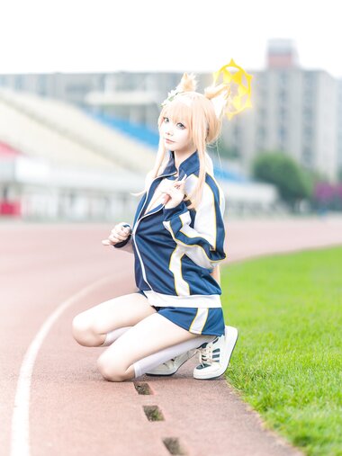 [Cosplay] 艾西aiwest 碧蓝档案 伊落玛丽 体操服