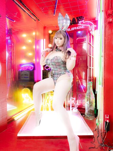 [Cosplay][Shooting Star’s] SAKU サク - CUTE Bunny girl SAKU