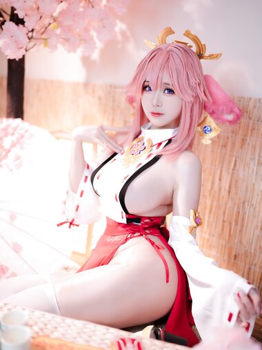 [Cosplay] miko酱 - 八重神子 Part 2