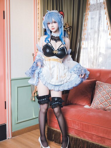 [Cosplay] Astra 雪晴 - Sweet Maid 甘雨女仆