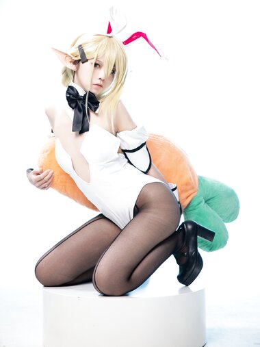 [Cosplay] G44 不会受伤 - Shuilan'er bunny girl 水兰儿兔女郎