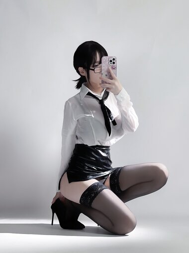 [Cosplay] Youmeko 幼愛 - Glasses Girl Self-Photography 眼镜娘 自摄