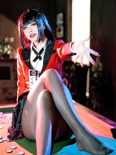 [Cosplay] 半半子 賭ケグルイ夢子 Vol02