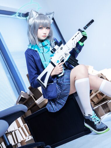 [Fantia] 2024.02 lunananya 场照 砂狼白子