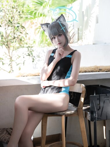 [Fantia] 2023.11B lunananya 砂狼白子（泳装）