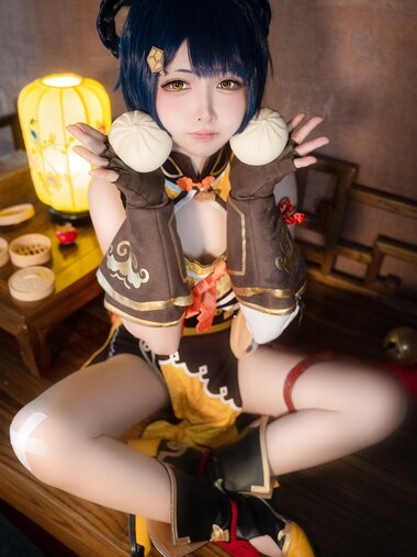 [Cosplay] 樱梨梨 原神 小香菱