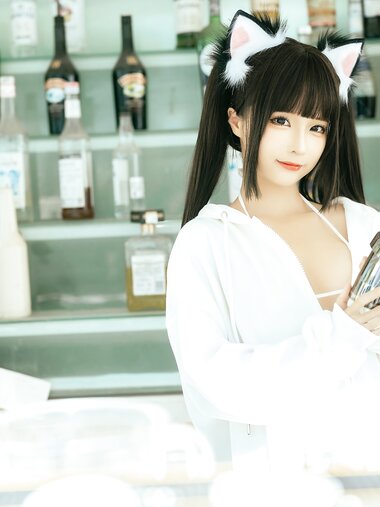 [Cosplay] Chun Momo 蠢沫沫 - Grocery Cat 杂货喵