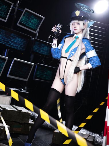 [Cosplay] 双木扶苏 碧蓝档案 飞鸟马时 警察ver