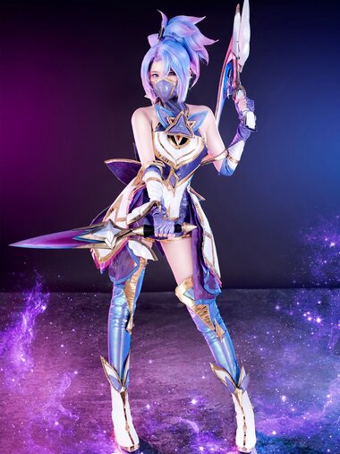 [Cosplay] ZinieQPingPing LOL Akali x KaiSa Star Guardians