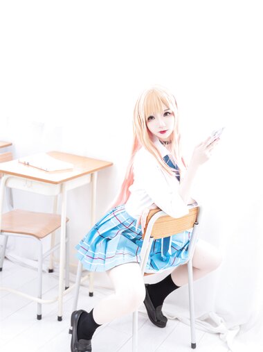 [Cosplay] 雪晴Astra 喜多川海梦 JK