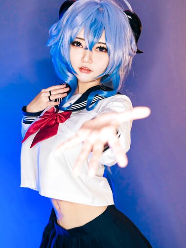 [Cosplay] Potato Godzilla - Ganyu