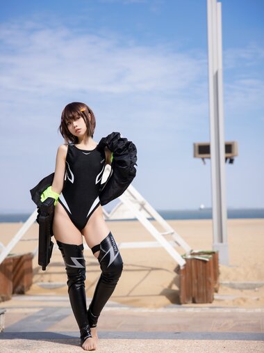 [Cosplay] G44 不会受伤 - Swimming club captain 水泳部的部長