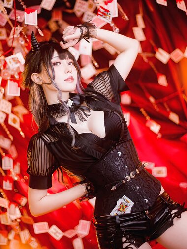 [Cosplay] Ely - Devil Dealer 恶魔荷官