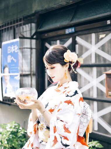 [Cosplay] Ely_eeeElyEE子 Goldfish Stroll 金魚散步