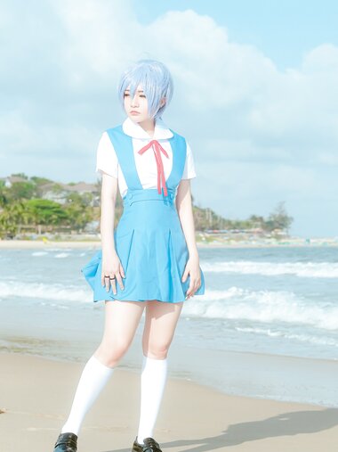 [Cosplay] Potato Godzilla - Rei Ayanami