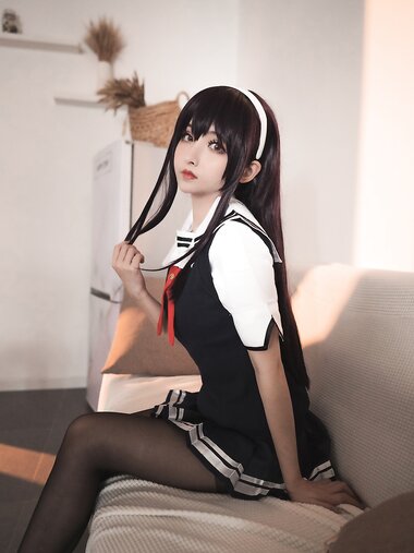 [Cosplay] rioko 凉凉子 - Kasumigaoka Shiha Senior 霞之丘诗羽学姐