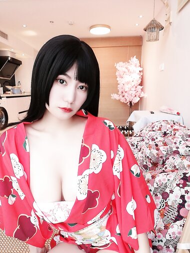[Cosplay] 星澜是澜澜叫澜妹呀 和服少女