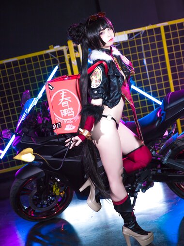 [Cosplay] G44 不会受伤 - Chun Peng Dumpling Delivery Man 春鹏饺子外卖员