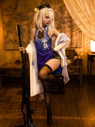 [Cosplay] G44 不会受伤 - Girls Frontline HS-50 少女前线 HS-50