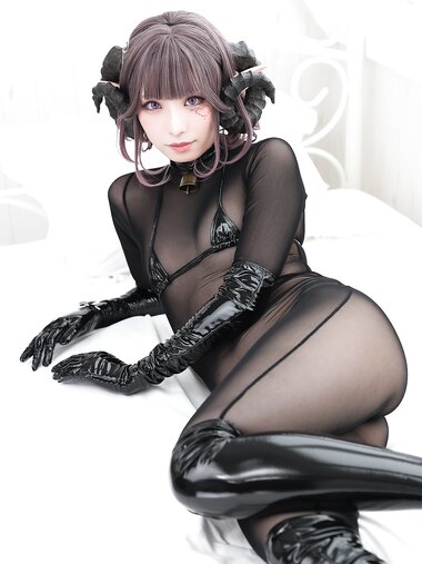 [Cosplay][misaco] Rumi Reina 礼奈るみ - TLに突然のド貧乳~淫乱サキュバス~