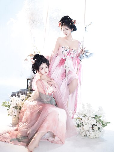 [Cosplay] 星澜是澜澜叫澜妹呀&Natsuko夏夏子 - 瑶池洗凝脂