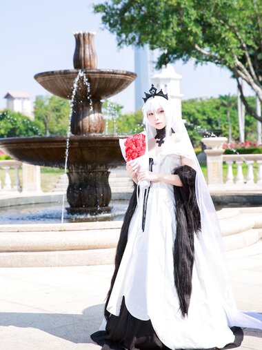[Cosplay] G44 不会受伤 - 98K Wedding Dress Kaiser 98K婚纱 德皇