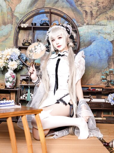 [Cosplay] 源纱希喵喵喵 - 碧蓝航线 可畏 同人旗袍
