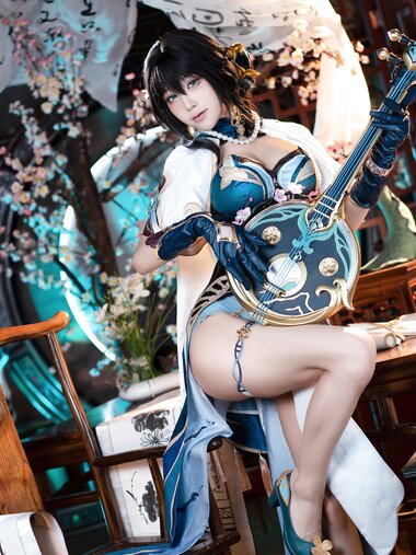 [Cosplay] 水淼aqua - 崩坏：星穹铁道 阮梅