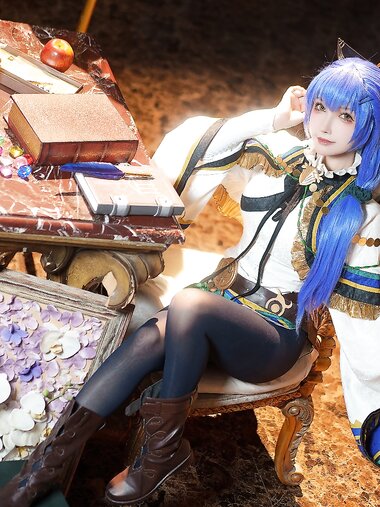 [Cosplay] Xiao He Er X超级小禾儿 - Anjie Witch 魔女 安洁