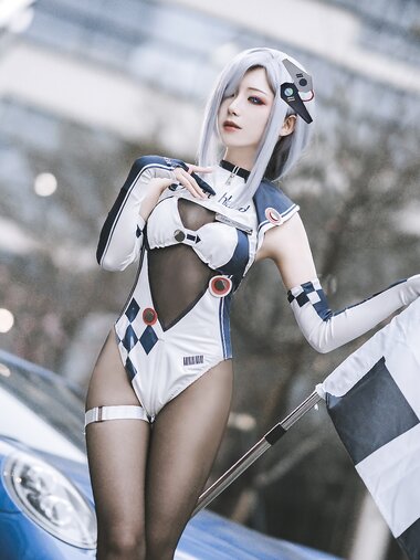 [Cosplay] Fengjiang 封疆疆 - Original Godess Shen Hes Sister 原神 申鹤s妹