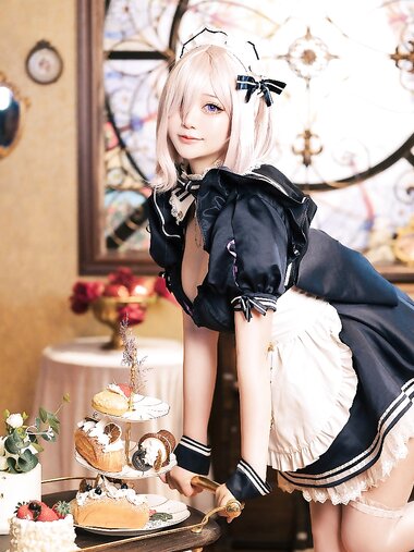 [Cosplay] Halo 酱 - Mashu Maid Fanfiction 玛修女仆同人