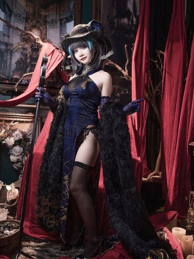 [Cosplay] Month 月一 - Shiba county Cat 柴郡猫