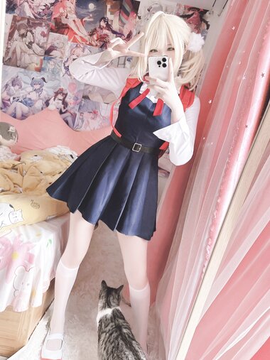[Cosplay] Misa Daidai みさ呆呆 - Shigure Feather Robe 时雨羽衣