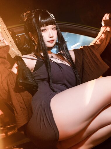 [Cosplay] 贞子蜜桃 - Nikke 胜利女神 D杀手妻子