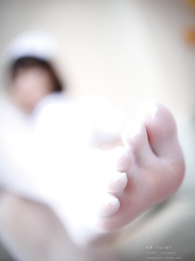 [Cosplay] Nyako 喵子 - Nurse in uniform 护士服