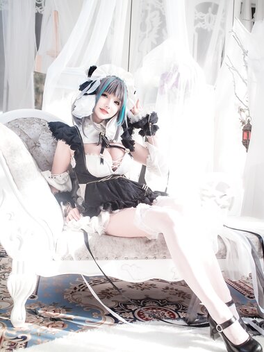 [Cosplay] Airi 仙九 - Cheshire Maid 柴郡女仆