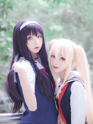 [Cosplay] Alannis 五更百鬼 - Senior School Uniform 学姐校服