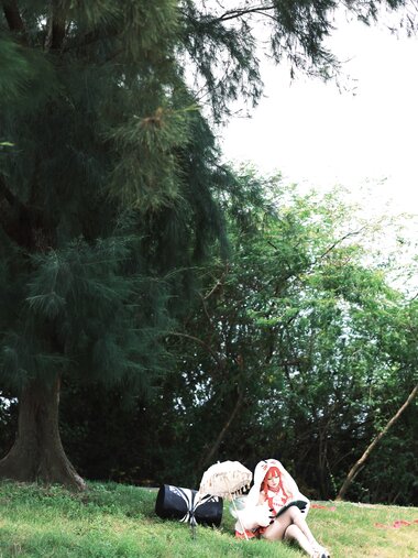 [Cosplay] G44不会受伤 - 米可科尔 芭万希 妖精骑士崔斯坦