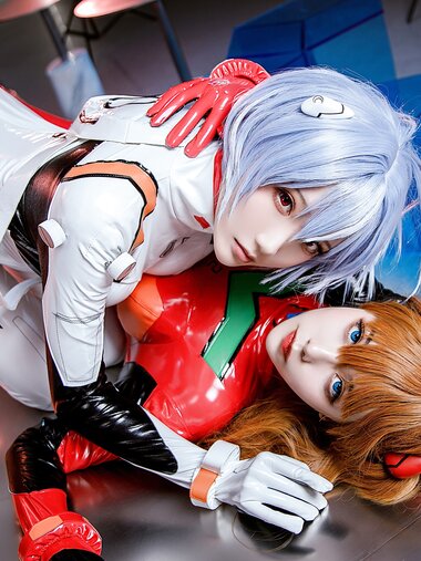 [Cosplay] Momoko 葵葵&瓜希酱 - EVA 双厨狂喜版