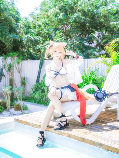 [Cosplay] Yui 金鱼 - Empty Swimsuit 空泳装