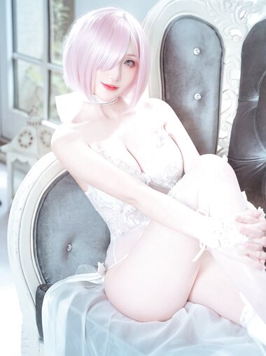 [Cosplay] Su Qing 是夙卿呀 - Mashu Bride 玛修 花嫁