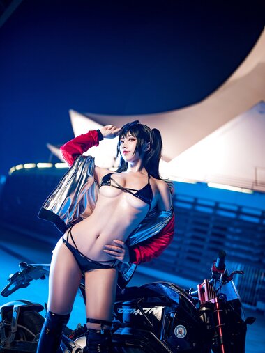 [Cosplay] Jean 九曲 - Motorcycle 大凤机车