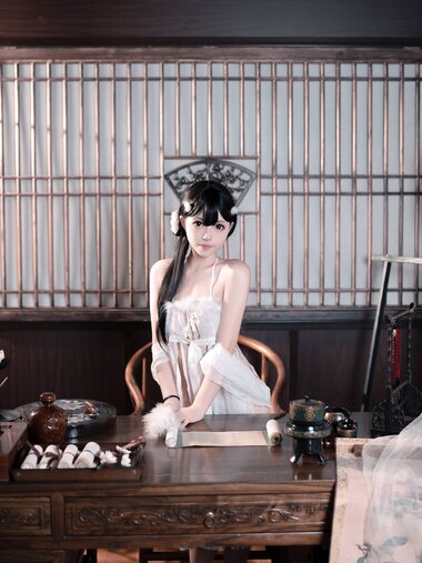 [Cosplay] Bangni邦尼 - 古风兔子精