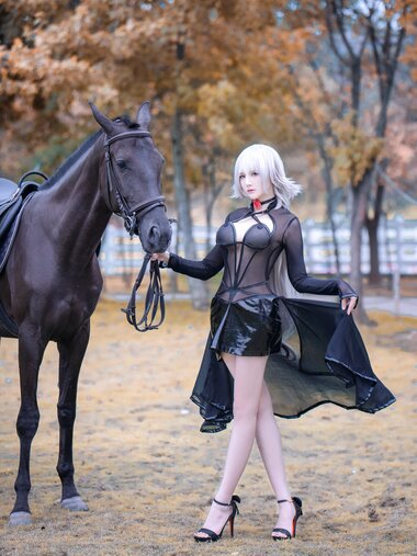[Cosplay] Airi 仙九 - Black Horse Club 黑贞马会