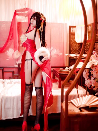 [Cosplay] Jean 九曲 - Dafeng cheongsam 大凤旗袍