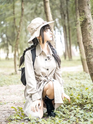 [Cosplay] Chun Momo 蠢沫沫 - Camping 露营