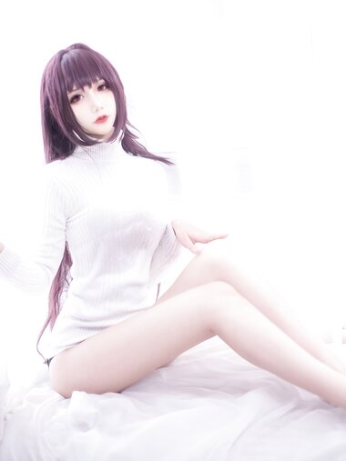 [Cosplay] Airi 仙九 - Scathach Sweater 斯卡哈毛衣