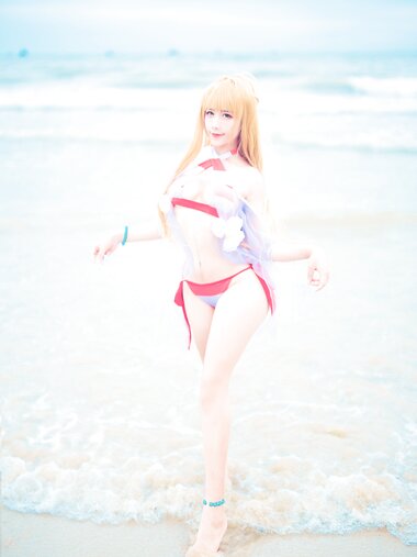 [Cosplay] Jean 九曲 - Swimsuit Nero 泳衣尼禄