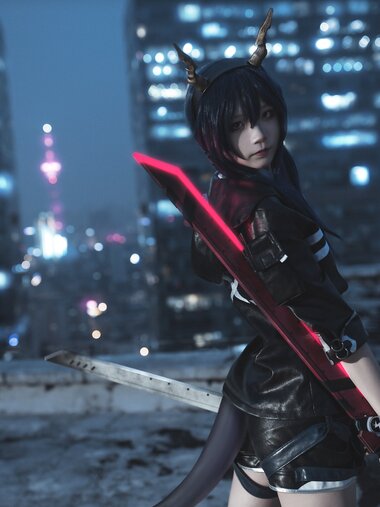 [Cosplay] Alannis 五更百鬼 - Arknights 明日方舟