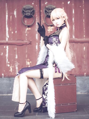 [Cosplay] Coser衣衣 - 少女前线 紫雨心